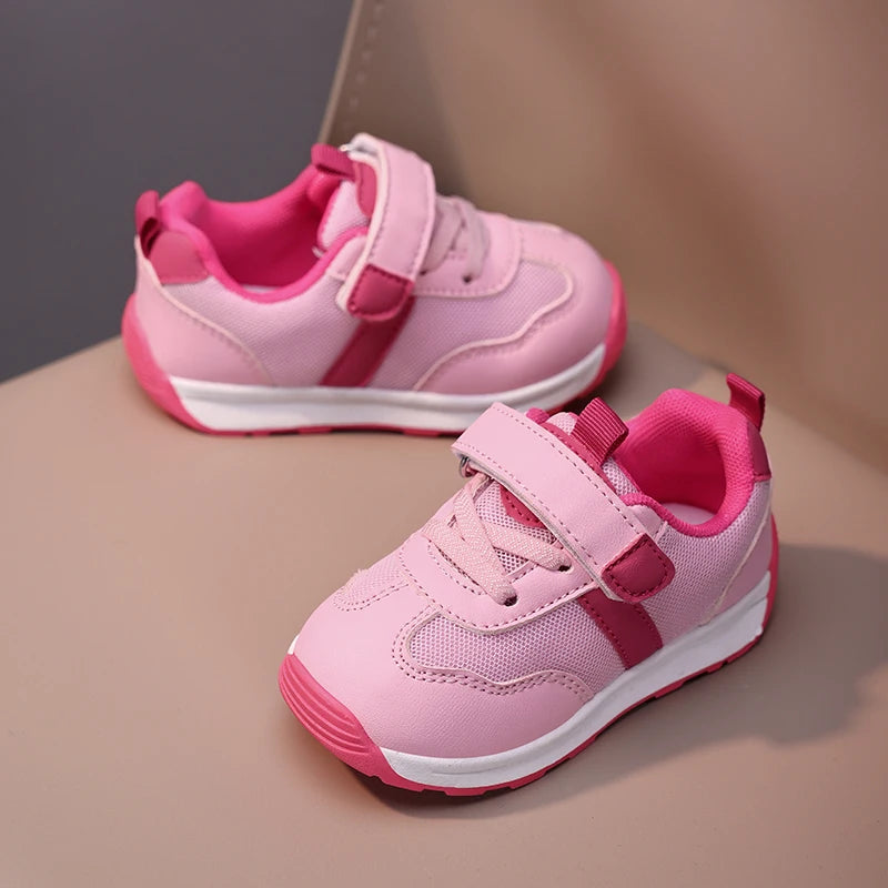 New Spring and Autumn Children Casual Sports Shoes High Quality Anti Slip Walking Shoes for Girl Boy Cute Baby Prewalker Shoes