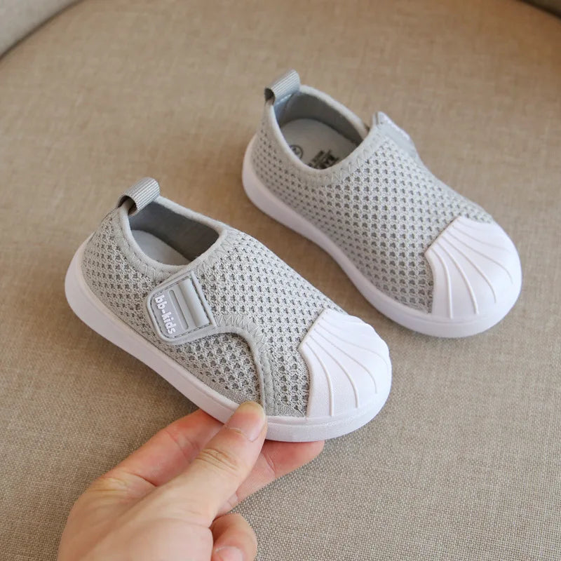 Boy Sport Shoe Spring Autumn Allmatch Tennis Shoe Casual Shoe Comfortable Girl Shoe Soft Soled Skate Shoe Shell Head Kid Shoe운동화
