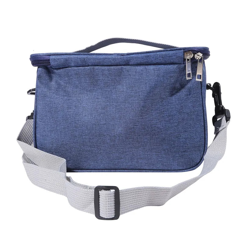 Insulated Lunch Box Men Women Travel Portable Camping Picnic Bag Cold Food Cooler Thermal Bag Kids Insulated Case With Strap 1