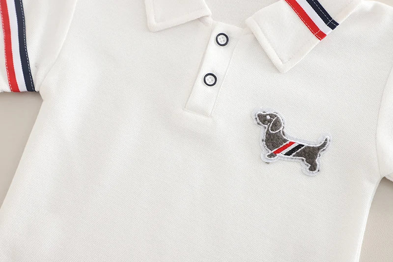 New Summer Baby Clothes Boys Casual Cotton Polo T Shirt Shorts 2Pcs/Set Toddler Costume Kids Children Outfits Infant Tracksuits