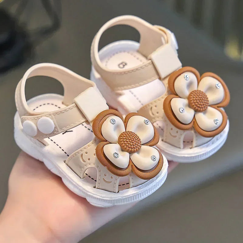 Summer Baby Boys Girls Sandals Children Beach Sandals Cartoon Infant Toddler Shoes Comfortable Soft Sole Kids Student Shoes