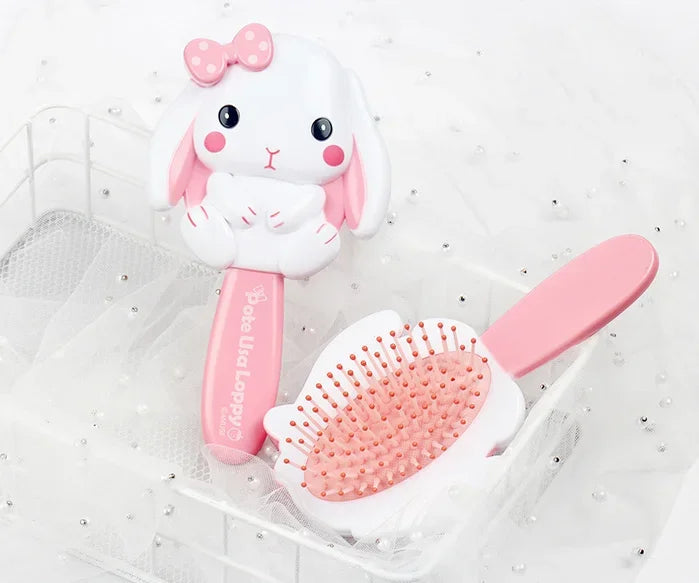 Baby Cute Cartoon Combs for Kids Air Cushion Massage Brushes Girls Children Princess Dress Make Up Hair Care Edge Brush Gifts