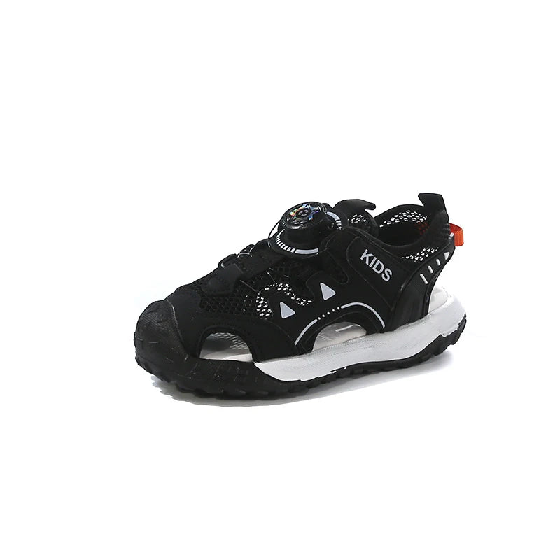 Fashion Boy Sandals Summer Children Sneaker Casual Sports Shoes Size 26-37 Anti-slip Rubber Sole Outdoor Boy Sandals Shoes