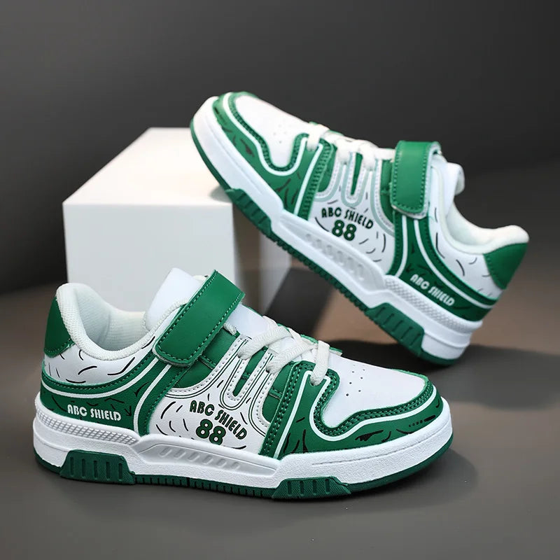 New Four Seasons Small White Shoes board shoes children sports casual shoes 8 colors 28-39