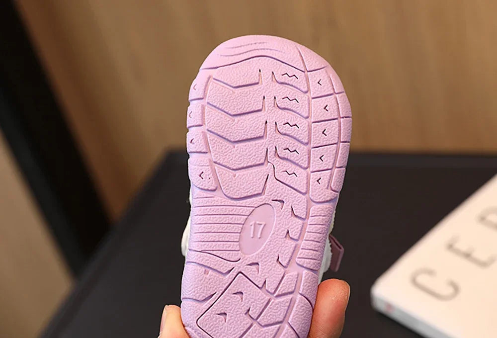 Summer Mesh Sandals For Girls Ergonomics Anti-slippery Infant Girl's Sandals Breathable Toddler Shoes For Summer Beach Shoes