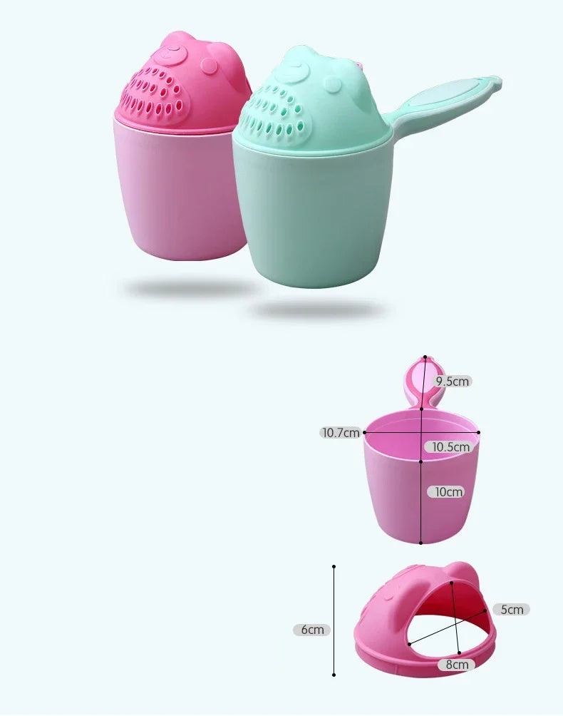 Baby Shampoo Rinse Cup Protect Your Baby Eyes Multifunctional Bathing Supplies Shower Tools for Kids