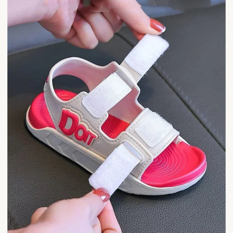 Summer Breathable Kids' Sandals – Soft Sole, Non-Slip Rubber Shoes for Baby Boys and Girls, Toddlers & Young Children