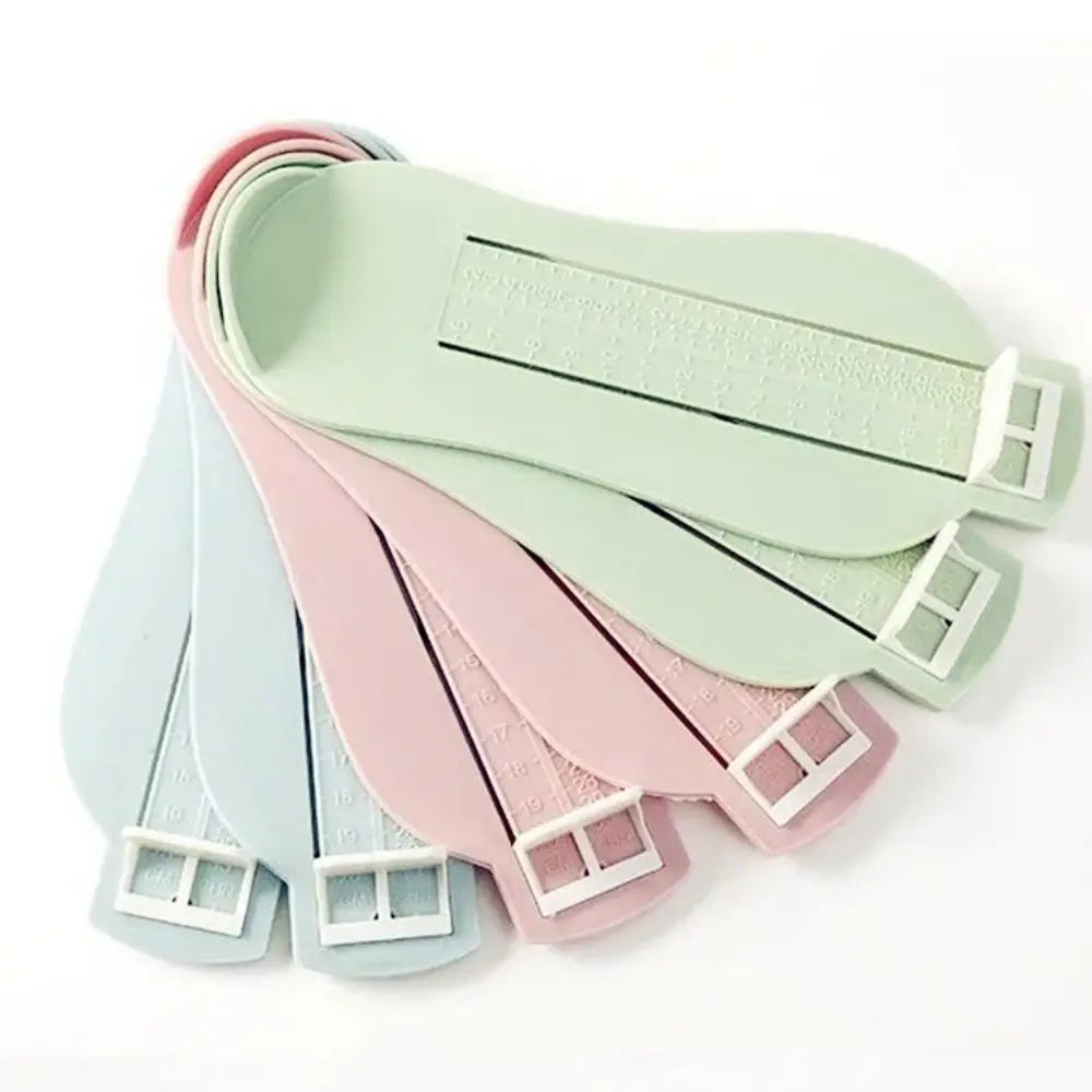 3 Colors Kid Infant Foot Measure Gauge Children Foot Ruler Shoes Size Measuring Length Growing Foot Fitting Ruler Tool Measures