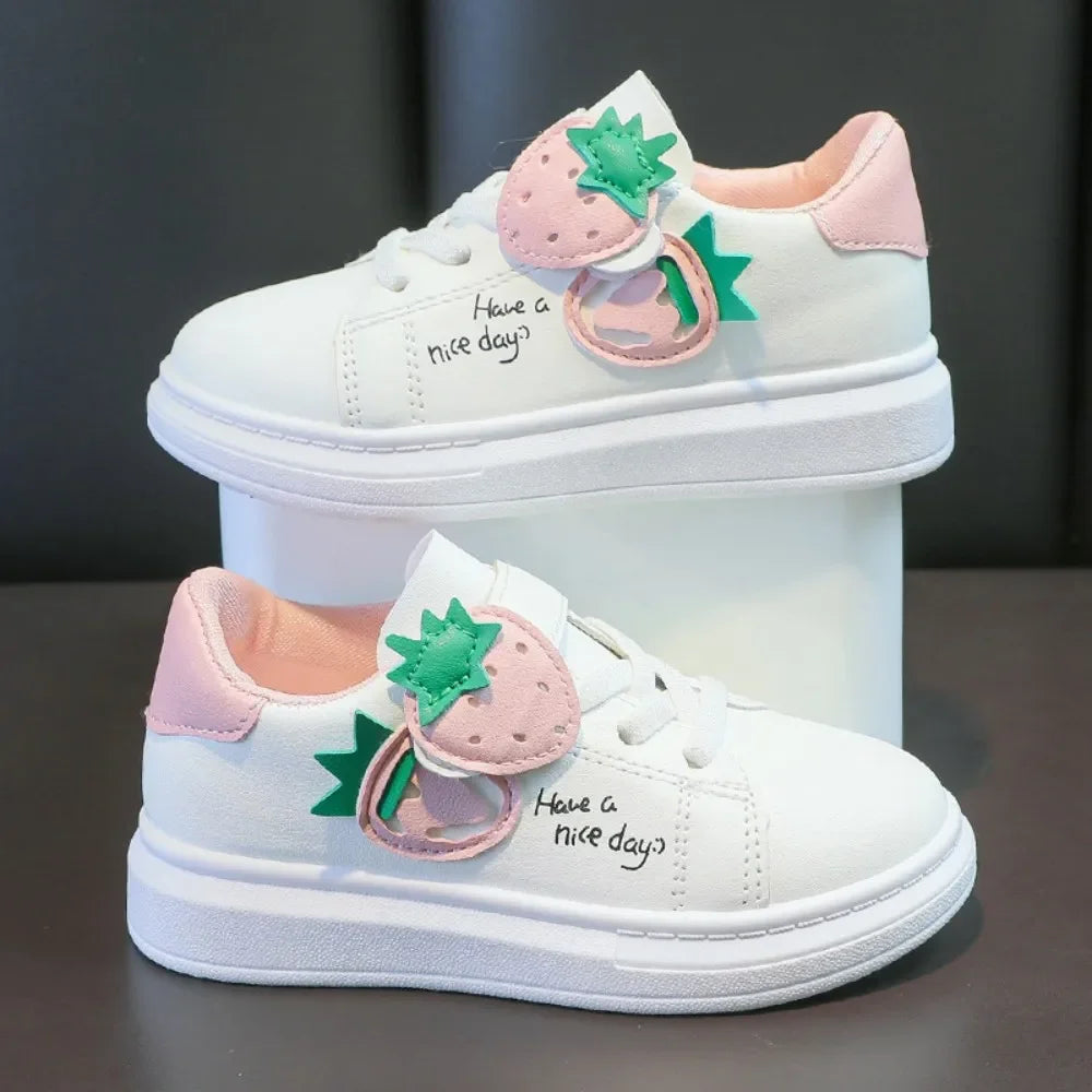 Children's Spring Autumn Sneakers Boys Breathable Comfortable Running Shoes Girls Fashion Sports Casual Soft-soled Non-slip Kids