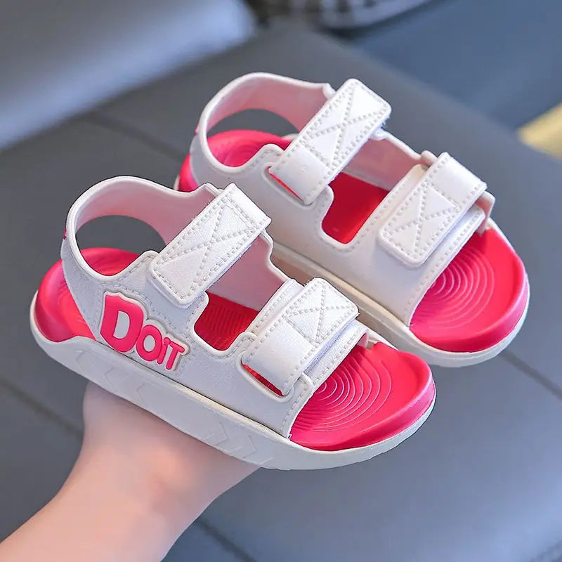 Summer Breathable Kids' Sandals – Soft Sole, Non-Slip Rubber Shoes for Baby Boys and Girls, Toddlers & Young Children
