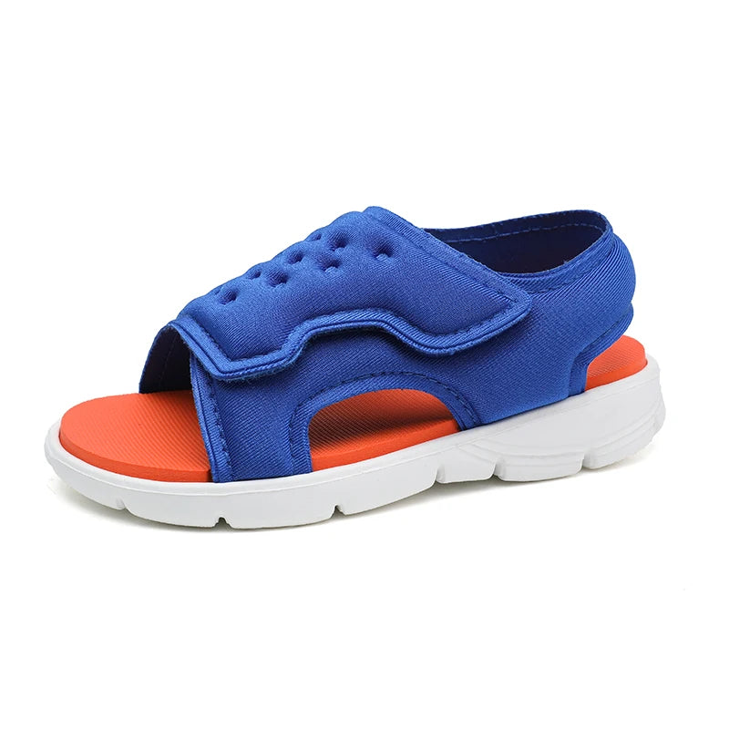 Summer Kids' Sandals – Non-Slip, Soft-Soled Beach & Sport Shoes for Toddlers and Young Children (Sizes 21–30)