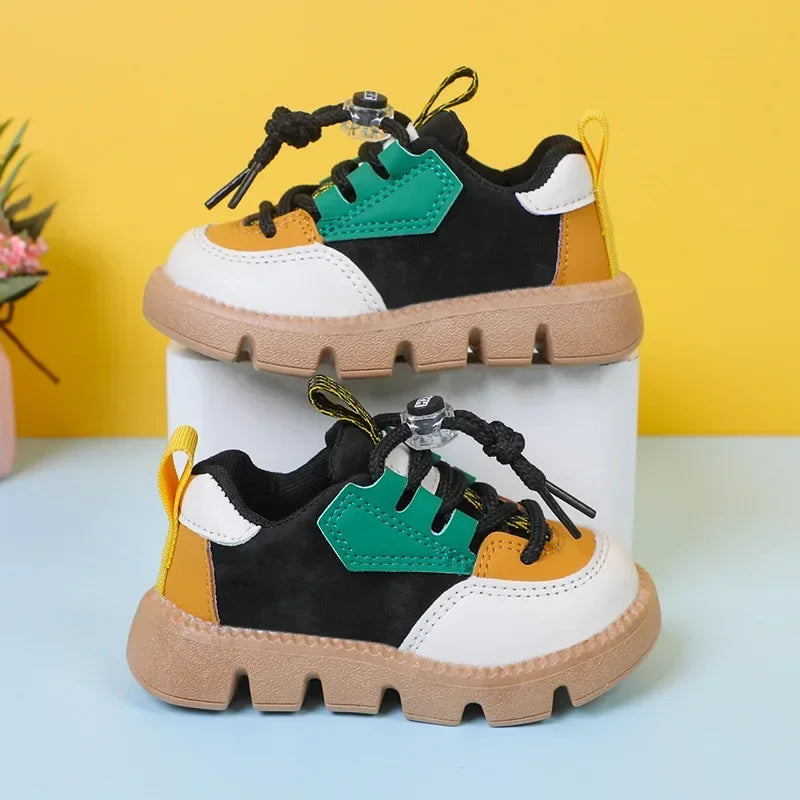 Personalised Flat Heel Children Sneaker Fashion Low Top Kids Shoes Child Leisure Spring Fall tenis Shoes Student Sneakers G10255