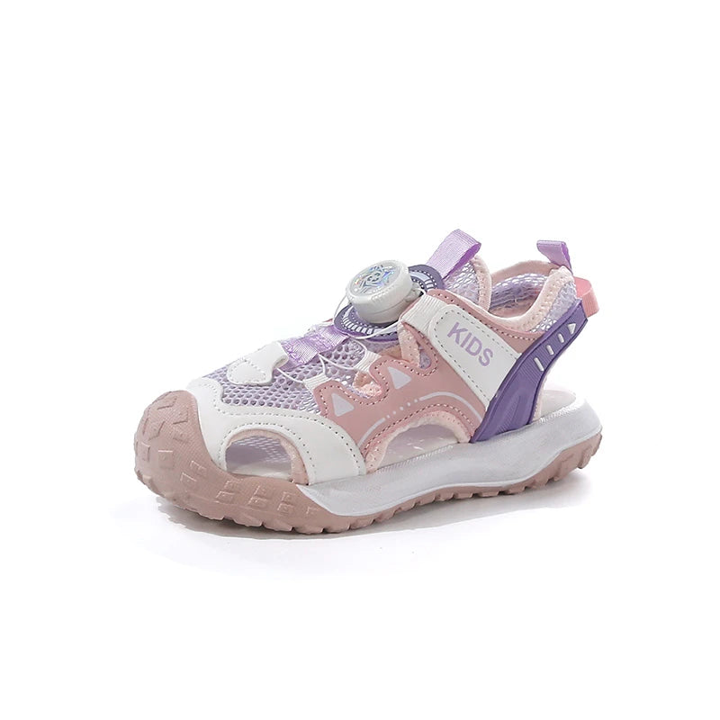 Fashion Boy Sandals Summer Children Sneaker Casual Sports Shoes Size 26-37 Anti-slip Rubber Sole Outdoor Boy Sandals Shoes
