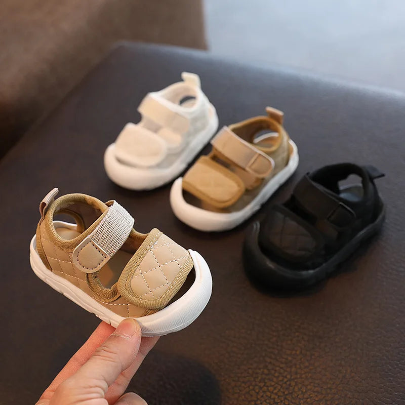 Little Kids Sandals 2025 Summer Children Beach Shoes Baby Sandals Unisex Toddler Boys Girls Casual Sport Sandals
