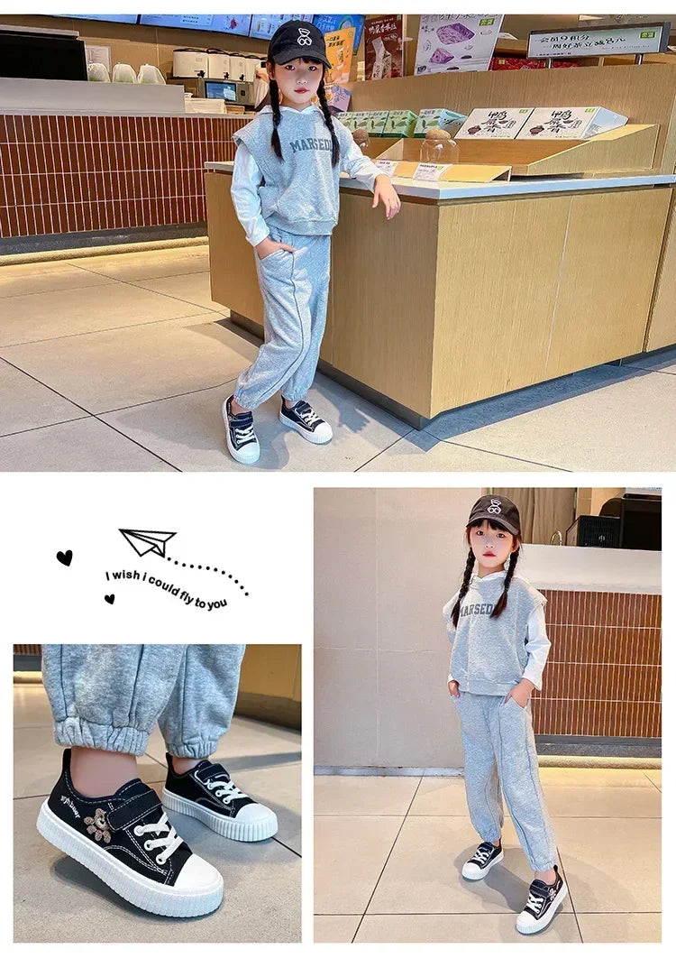 2025Kids Sneakers Toddler Fashion Sports Shoes for Boys Girls Flats Walking Shoes Soft Sole Kids Sneakers