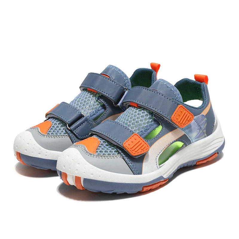Boys' Summer Sandals – Non-Slip Casual Sports Sandals with Designer-Inspired Style for Kids