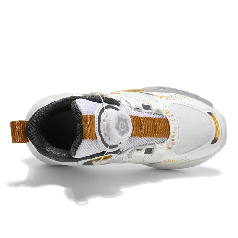 Luxury Children Shoes Boy Basketball Sneaker Fashion High Top School Sports Tennis 4 To 12 Years Kids Shoes Sneaker for Boy
