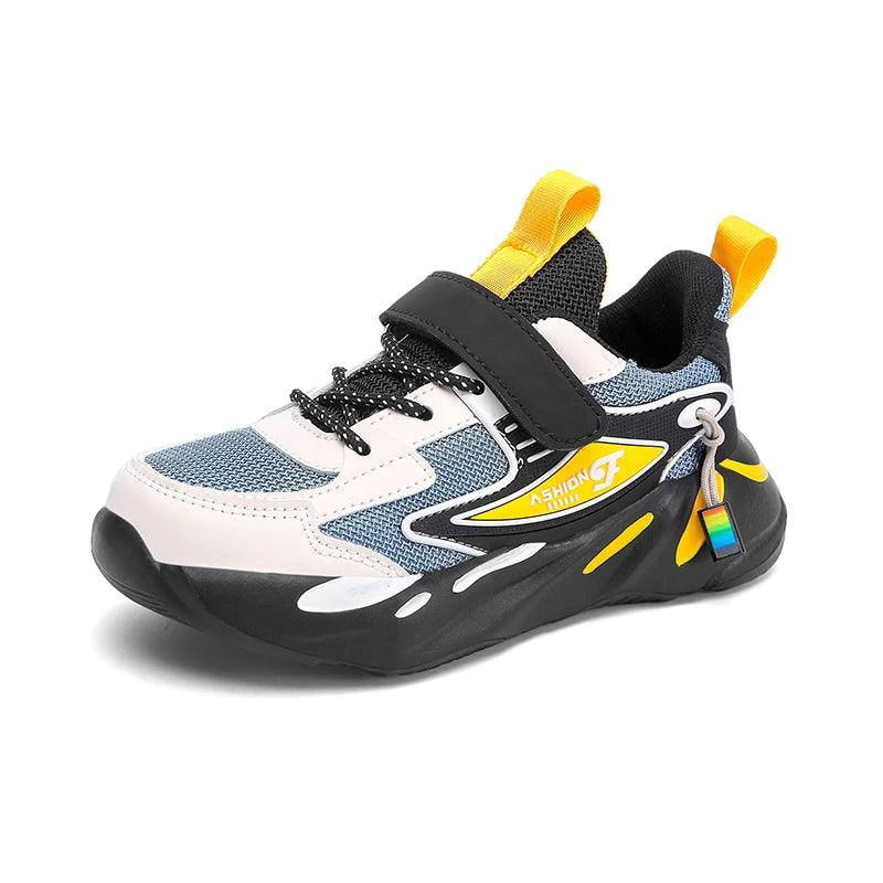 Children Boys Mesh Sports Running Shoes Breathable Non-slip For Girls Casual Running Walking Kid's Sneakers