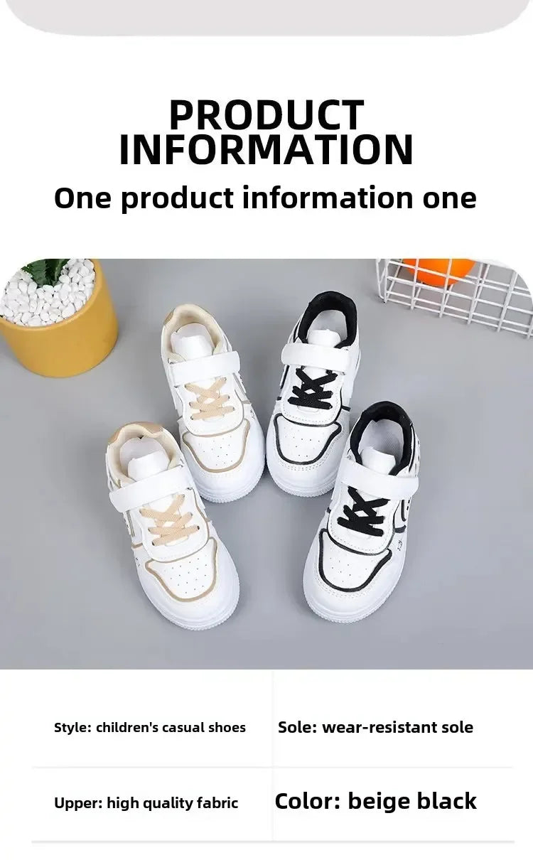 Children's Sneakers – Soft Sole Outdoor Sports and Casual Shoes for Boys and Girls, Ideal for School and Everyday Wear