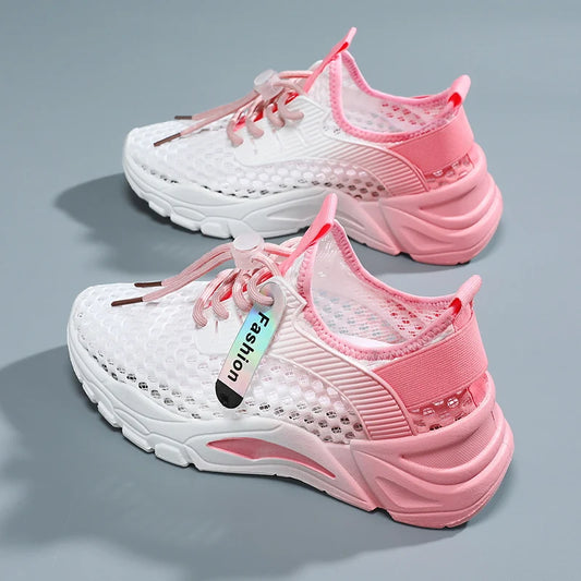 Children's Shoes Summer Cut Out Mesh Kidsren's Boys and Girls Sports Shoes
