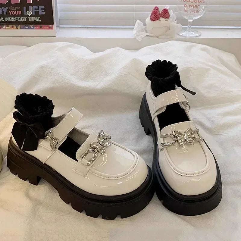 2024 Children Leather Shoes for Girls Autumn New Fashion Princess Soft Bottom Comfortable Casual Anti-slippery Versatile Shoes