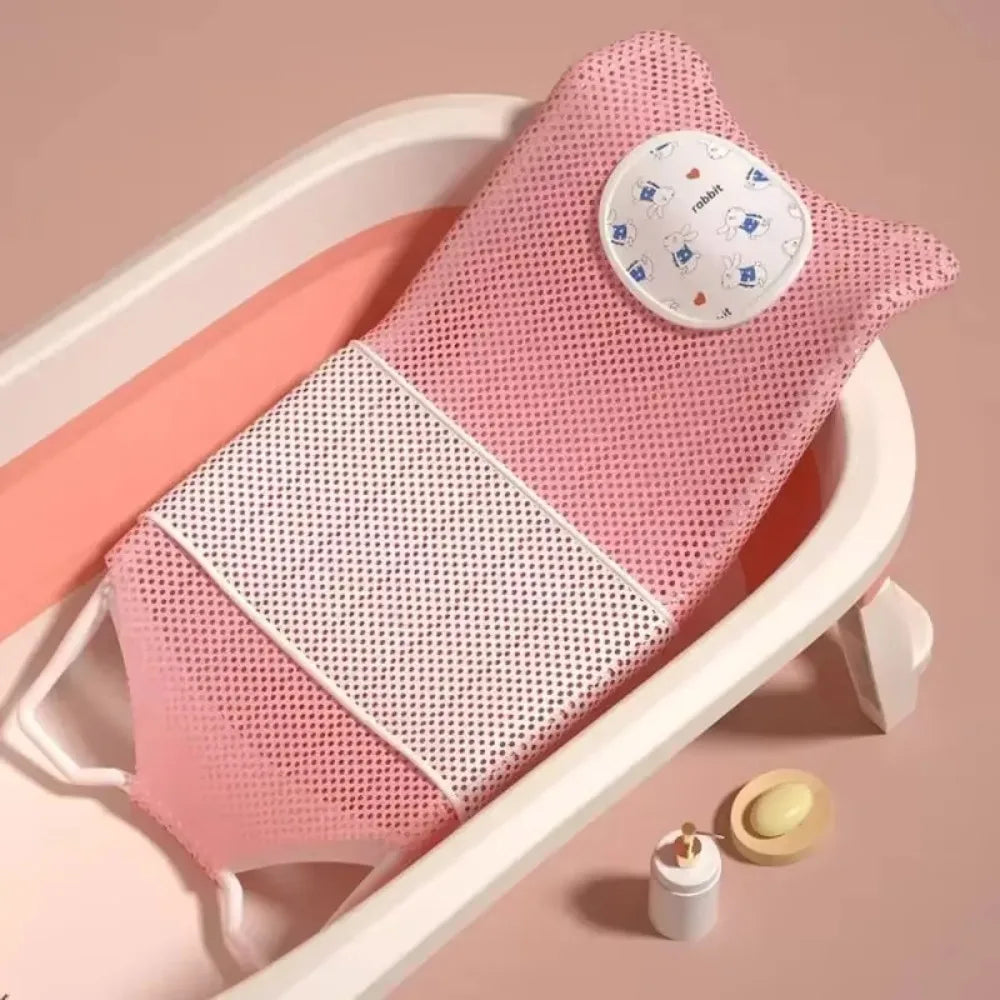 Arc Hook Design Artifact Bath Bed Cute Newborn Bath Tub 56x25cm Baby Bath Rack Cartoon Baby Bathing Bracket Baby Accessories