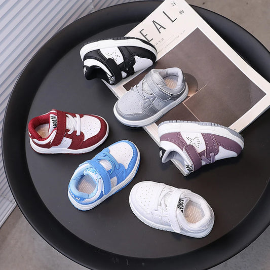 Baby shoes spring and autumn children's sports shoes boys and girls sneakers panda shoes kids Korean version baby sneakers l