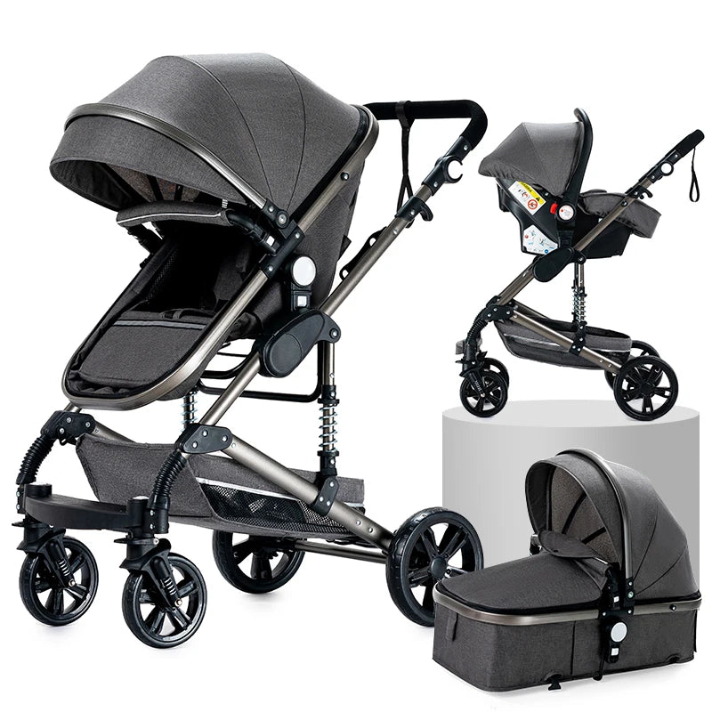 baby stroller 3 in 1 Stroller for baby car Baby carriage lightweight strollers children's tricycle buggy baby Stuff for babies