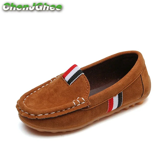 Fashion Soft Boys Shoes Kids Loafers Slip-on Children's Casual Sneakers For Toddler Big Boys 4 Colors Classic Classical Version