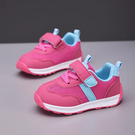 New Spring and Autumn Children Casual Sports Shoes High Quality Anti Slip Walking Shoes for Girl Boy Cute Baby Prewalker Shoes