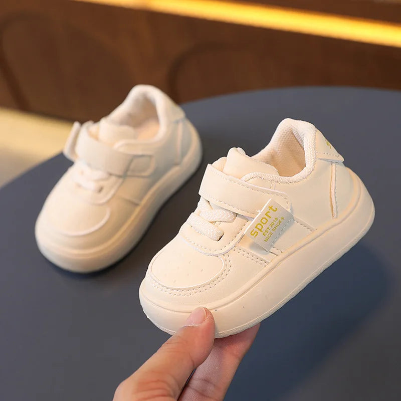 2024 New Children's Sneakers Kids Fashion Design Non-slip Casual Shoes Toddler Outdoor Shoes Boys Girls Hook Breathable Flats