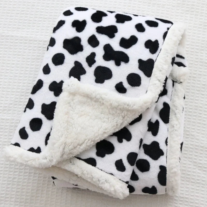 Baby Blankets New Thick Double Layer Soft Fleece Infant Swaddle Envelope Wrap For Newborn Baby Boys Girls Bedding Blanket Quilt
