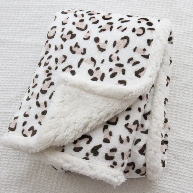 Baby Blankets New Thick Double Layer Soft Fleece Infant Swaddle Envelope Wrap For Newborn Baby Boys Girls Bedding Blanket Quilt