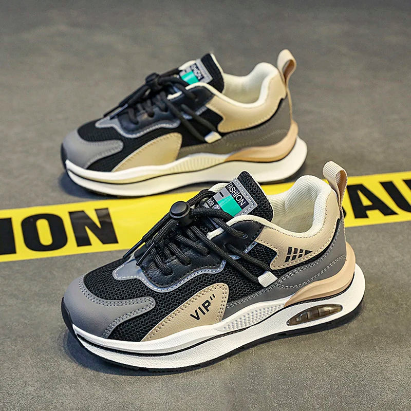 Kids Sports Shoes Trendy 2023 Casual Sneakers Free Shipping Mesh Childrens Running Shoes Comfortable Tennis Shoes for Boys