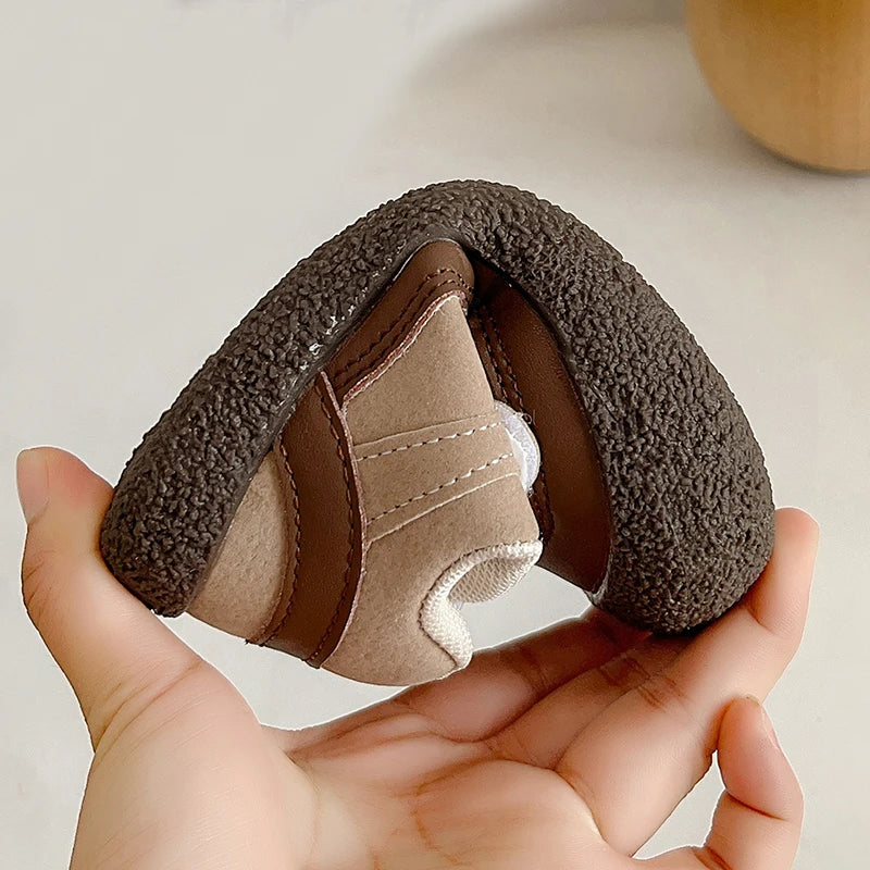 Baby Boys Girls Casual Shoes Autumn Winter Children Sneakers Anti-slip Soft Sole Infant Toddler Shoes Colourblock Kids Shoes
