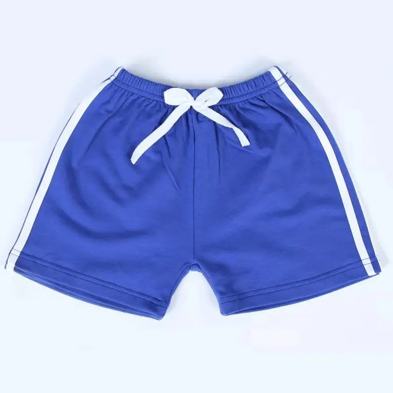 2-14Y Kids Sport Shorts Cotton Boys Clothes Thin Breathable Children's Shorts for Girls Summer Clothing Stripe Shorts Basketball
