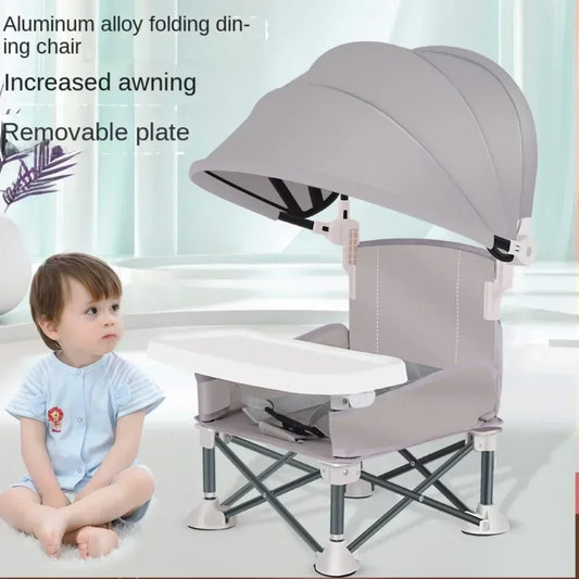 Portable Baby Seat for Indoor Outdoor Camping Beach Lawn Toddler Child Boy Girl Foldable for Travel Carry-on Meal and Playtime