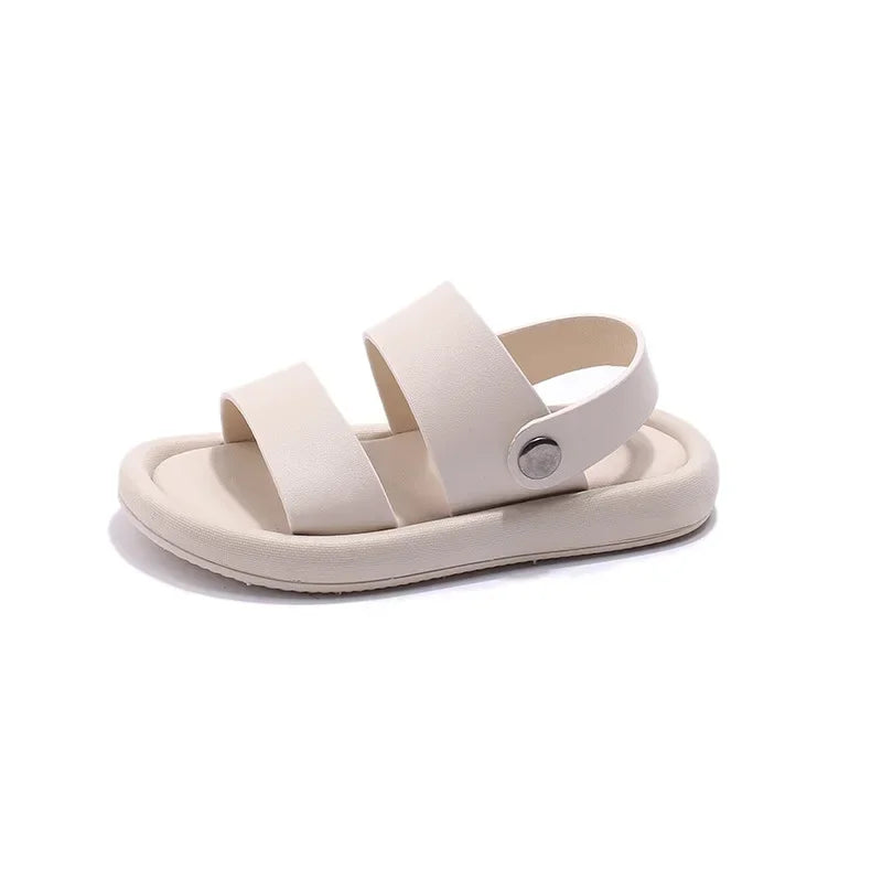 Children's Sandals 2025 Summer New Style Beach Shoes Soft Bottom Boys' Shoes Trendy Casual Wear Ideal for Outdoor Activities