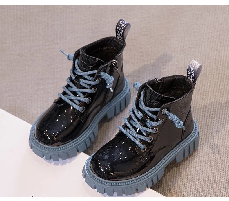 Winter Kids' Snow Boots – Thick Warm Faux Fur Boots for Boys and Girls, Soft-Soled, Anti-Slip Fashion Footwear for Babies and Children