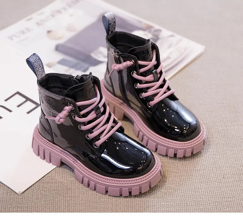 Winter Kids' Snow Boots – Thick Warm Faux Fur Boots for Boys and Girls, Soft-Soled, Anti-Slip Fashion Footwear for Babies and Children
