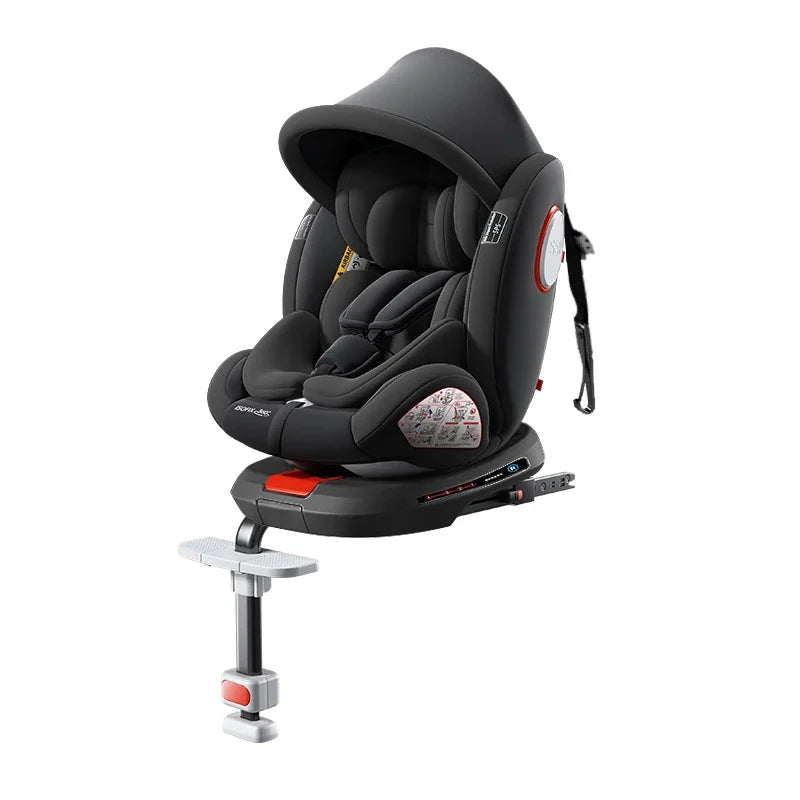 Baby Car Safety Seats with ISOFIX for Infant,ECE R129, Ergonomic Cushion, Five Point Safety Belt, Side Impact Shield, 0-12 Years
