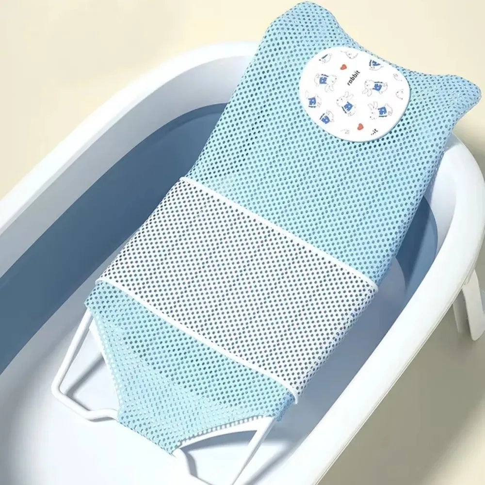 Arc Hook Design Artifact Bath Bed Cute Newborn Bath Tub 56x25cm Baby Bath Rack Cartoon Baby Bathing Bracket Baby Accessories