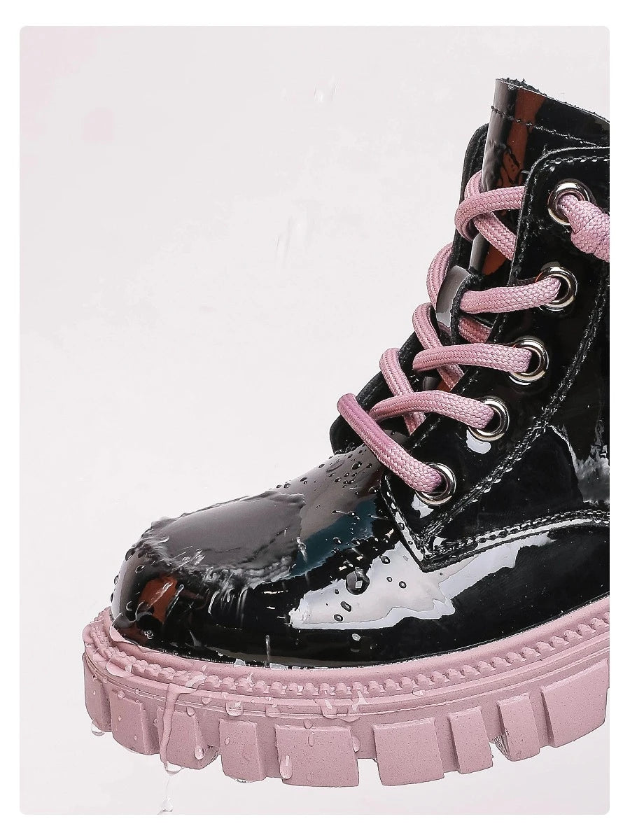 Winter Kids' Snow Boots – Thick Warm Faux Fur Boots for Boys and Girls, Soft-Soled, Anti-Slip Fashion Footwear for Babies and Children