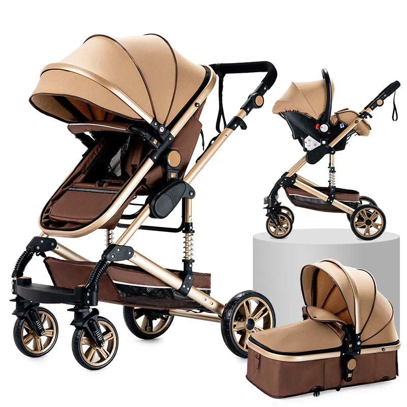 baby stroller 3 in 1 Stroller for baby car Baby carriage lightweight strollers children's tricycle buggy baby Stuff for babies
