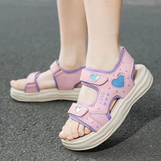 A Pair of Fashionable and Comfortable Sandals, Thick-Soled Wear-Resistant Beach Shoes, Outdoor Sports Shoes
