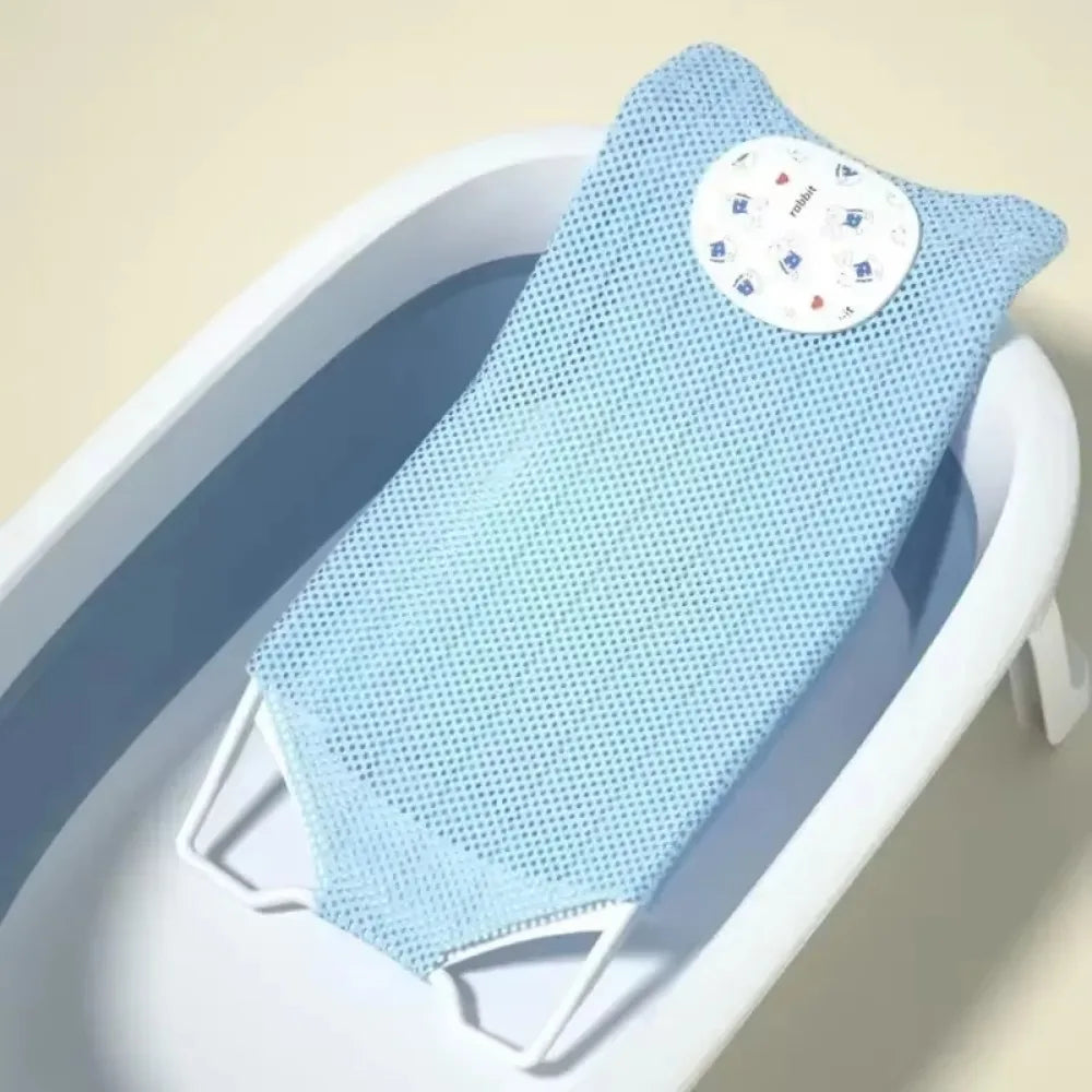 Arc Hook Design Artifact Bath Bed Cute Newborn Bath Tub 56x25cm Baby Bath Rack Cartoon Baby Bathing Bracket Baby Accessories
