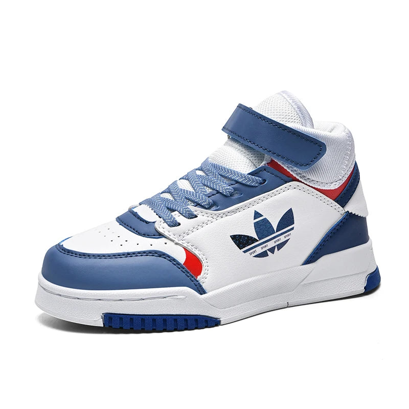 Cuhk kids high top combat basketball shoes boys student sports rebound wear resistant non-slip board shoes girls