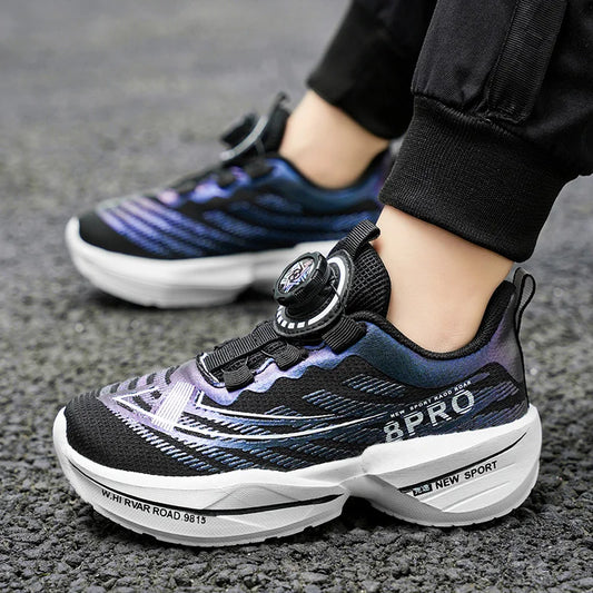 New super light Kids boys student tennis shoes 6-15 years old handsome all-match big kids sneakers Boys training running shoes