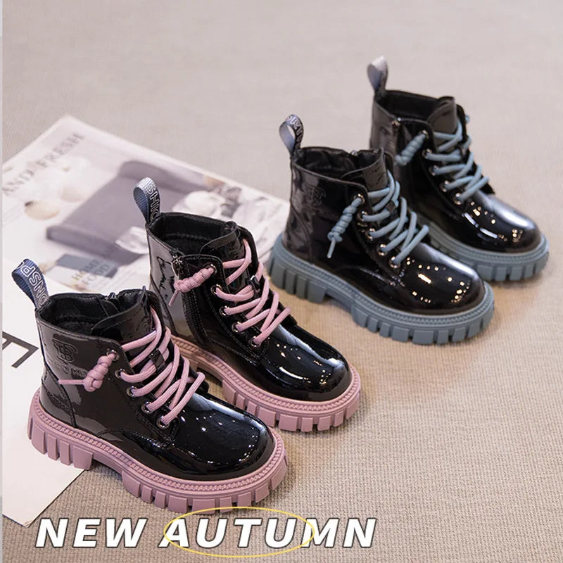 Winter Kids' Snow Boots – Thick Warm Faux Fur Boots for Boys and Girls, Soft-Soled, Anti-Slip Fashion Footwear for Babies and Children