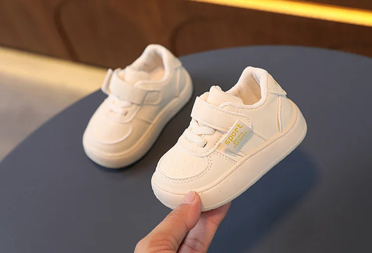2024 New Children's Sneakers Kids Fashion Design Non-slip Casual Shoes Toddler Outdoor Shoes Boys Girls Hook Breathable Flats